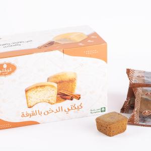 كيكتي الدخن بالقرفة