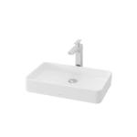 حوض مغسلة فوق الرخام أبيض ‎570×355×100‎ ملم