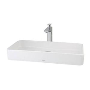 حوض مغسلة فوق الرخام أبيض ‎705×355×100‎ ملم