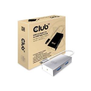 Club3D USB3 Hub Type-C to 4x USB Type-A