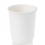 أكواب ورقية أبيض دبل 8 أونص × 500 حبة – كرتون