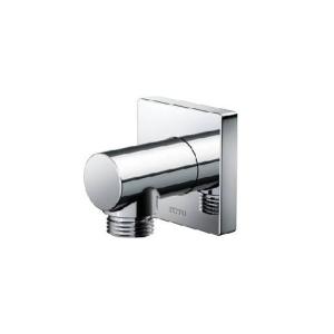Chrome Square Concealed Shower Elbow