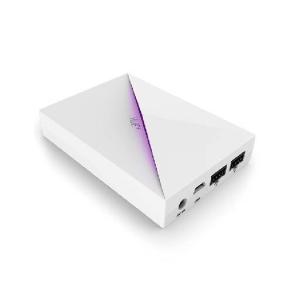 External Storage Device White with Multiple Ports