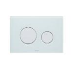 ضغطة مدور زجاج أبيض تُركب على سيفون مخفي (WH045D)