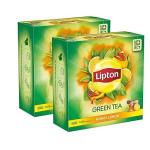 Lipton Green Tea Lemon 100 Bags × 12 – Carton
