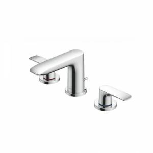 Chrome 3‑Hole Basin Mixer Automatic
