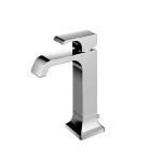 Chrome Basin Mixer Automatic Medium Spout with Aerator Head