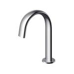 Chrome Basin Mixer – Short Spout with Angle Valves & Flex Hoses