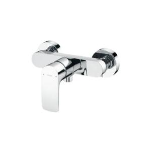 Chrome Wall‑Mounted Shower/Bath Mixer – Single Lever