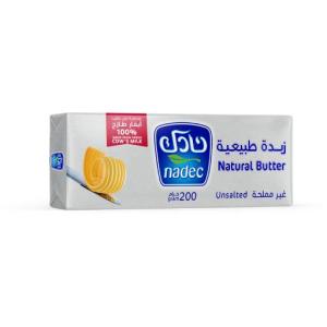 Nadec Natural Butter – Unsalted 200g