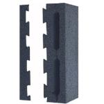 بلك خرسانى عازل مقاس 20×20×40 سم