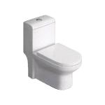 One‑Piece Toilet, White – China