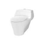 كرسي افرنجي قطعة واحدة أبيض 30 سم مع غطاء – صيني