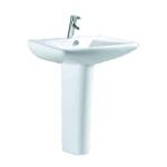 White Porcelain Pedestal Basin – China – Variant A