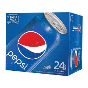 Pepsi Can 355 ml × 24 – Carton