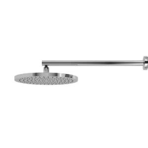 Chrome Shower Head 25cm with 40cm Side Arm