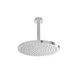 Chrome Shower Head 25cm with 20cm Ceiling Arm