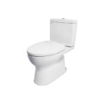 Two‑Piece Toilet, White – S‑Trap 300 mm Floor Outlet – China
