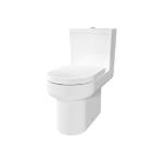 كرسي افرنجي قطعتين أبيض 30 سم مع غطاء – خط مستقيم – صيني