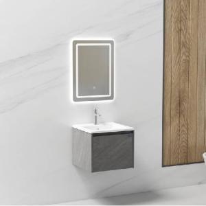 طقم مغسلة حوض مع مرآة لِد تشطيب دمياطي صيني 50 سم