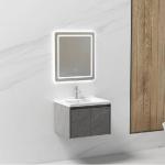 طقم مغسلة حوض مع مرآة لِد تشطيب دمياطي صيني 60 سم