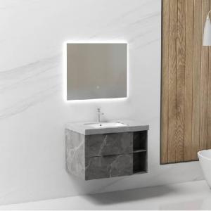 طقم مغسلة حوض مع مرآة لِد 80 سم – إصدار A