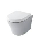 Wall‑Hung Toilet 18 cm, White with Seat – Tornado Flush – China