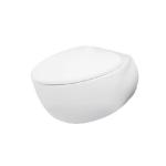 كرسي افرنجي معلق أبيض 18 سم مع غطاء – صيني