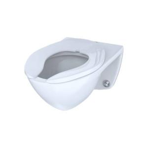 Wall‑Hung Toilet, White with American Open‑Front Seat – China